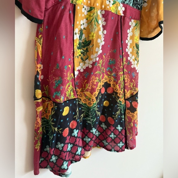 Ilicito Patchwork Print Dress - Size M - Picture 3 of 15